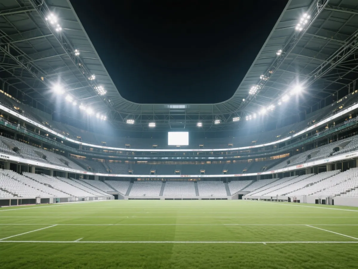 世界杯赛场氛围示意图