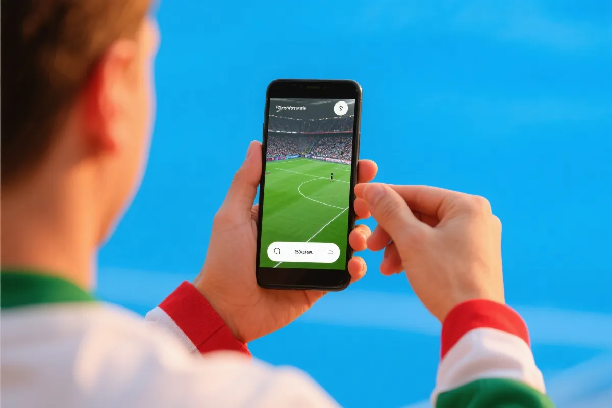 手机观看世界杯直播示意